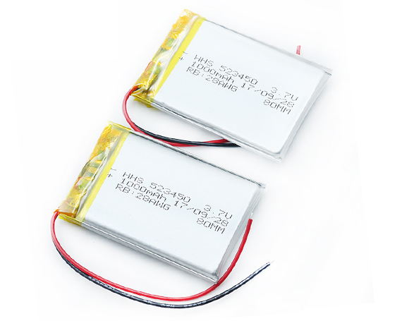 HHS 3.7V 1000mAh 523450 Li-ion Rechargeable Lithium Polymer Li-Po Battery
