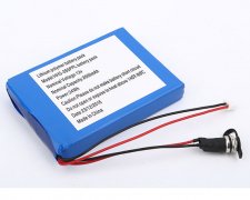 3.7V(1S),7.4V(2S),11.1V(3S) - 12V Lithium ion Battery