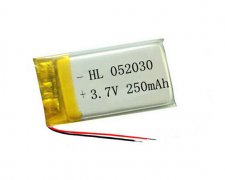 200mAh-500mAh - 250mAH Lithium Polymer Battery