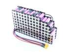 48V(13S),52V(14S),55.5V(15S) - Customized shape 13S8P li-ion ebike battery 48v 20ah with samsung brand cells