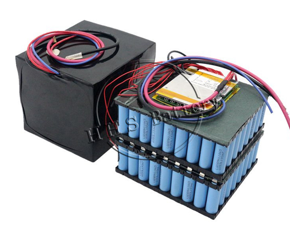 16S9P 60V 28.8AH Electric Scooter Electric Motorcycles Li-ion Battery pack 18650 Cells