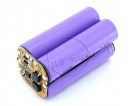 Custom Battery Pack - High quality 18650 3s2p lithium ion battery 12v 6800mah with blue PVC