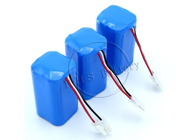 High quality 18650 3s2p lithium ion battery 12v 6800mah with blue PVC