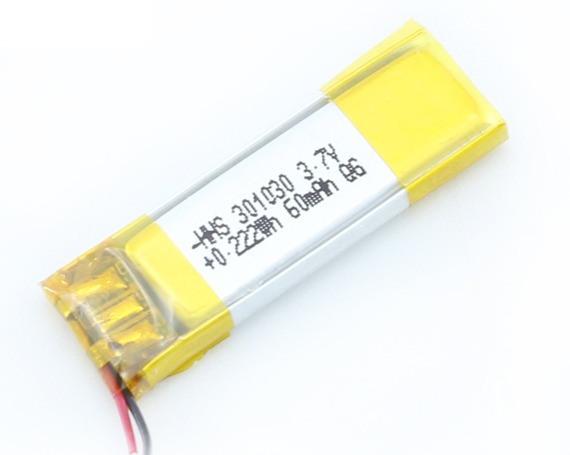 Ultra Thin Lithium Polymer Battery Pack Smallest 3.7V Lipo Battery For Gps