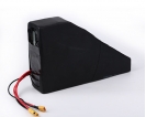 48V(13S),52V(14S),55.5V(15S) - Rechargeable Triangle Shape Lithium Ion Ebike Battery 52V 20Ah E-Bike Battery Pack