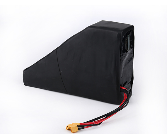 Rechargeable Triangle Shape Lithium Ion Ebike Battery 52V 20Ah E-Bike Battery Pack