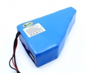 Custom Battery Pack - Rechargeable 48V 52V 20Ah E-Bike Battery Pack Triangle Shape Lithium Ion Ebike Battery