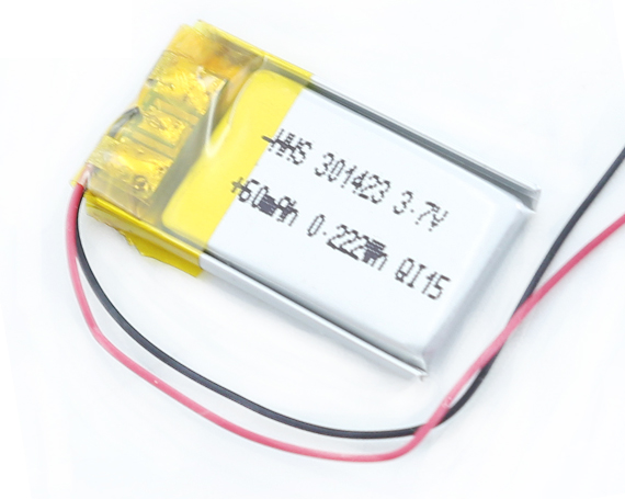 HHS 3.7v 60 mAh 301423 Li-polymer Rechargeable Battery for Mid PDA Bluetooth